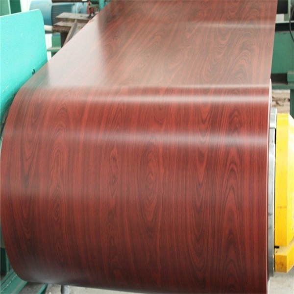 Wood grain steel prepainted ppgi steel coil