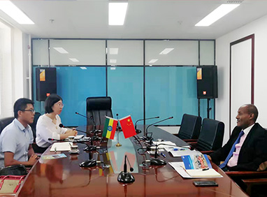 Sino Building Material Group visited the Embassy of the Federal Democratic Republic of Ethiopia in China