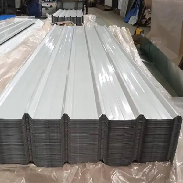 Prepainted Color Coated Zinc Aluminium Corrugated Roofing Sheet